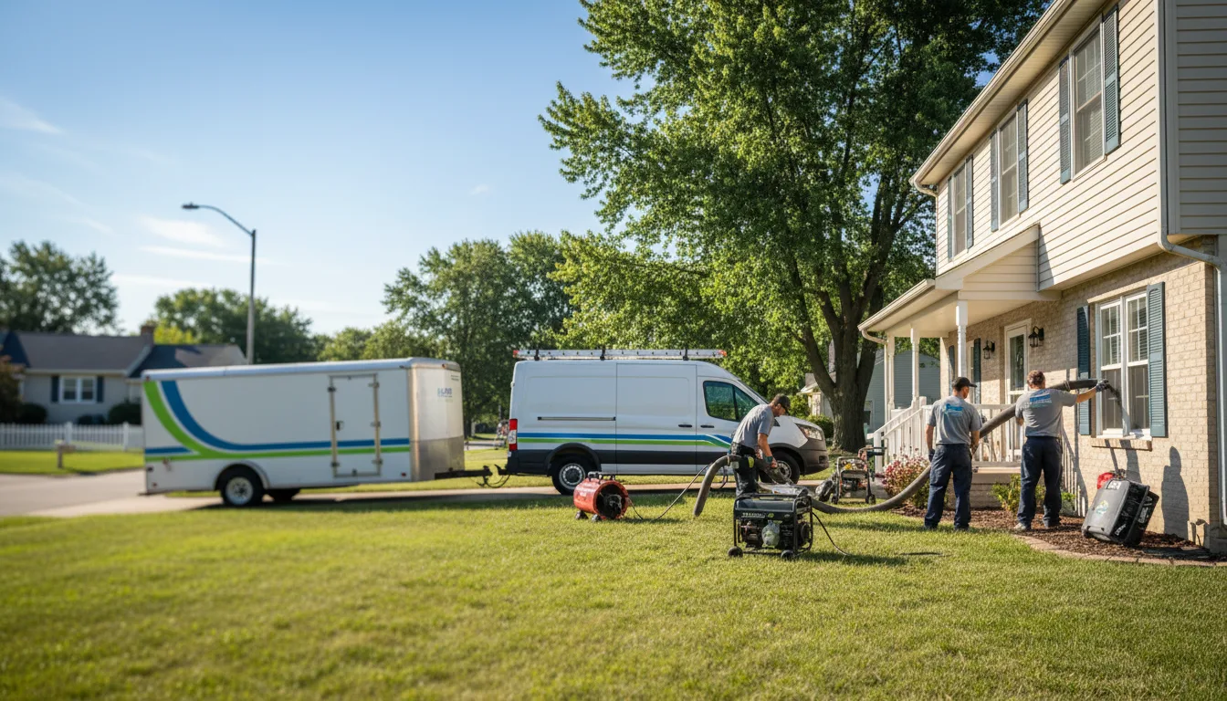 Flooded Basement Restoration And Cleanup With Repair in Lyon Mountain, NY near me